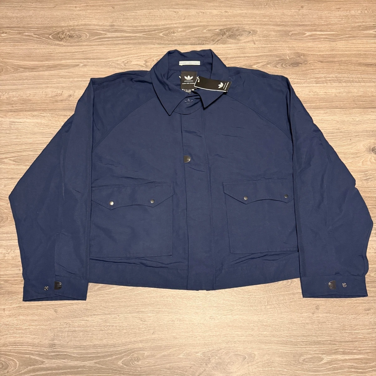 adidas Track Jacket Blue Men's Activewear for Sale | Shop Men's