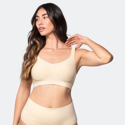 459 XL  THE COMFORT SHAPING BRA WITH ADJUSTABLE STRAP Sand