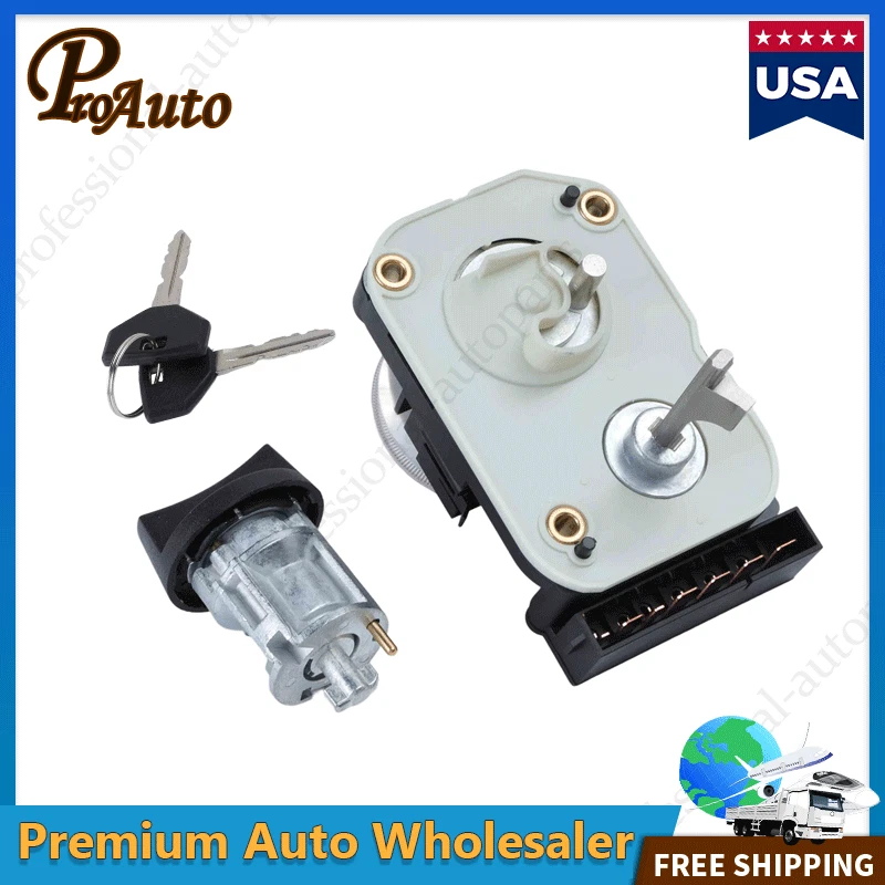 Juego de interruptores de bloqueo de encendido 15190001 para Ram 1500 2500 3500 Dodge Viper 1997-2002 Foto 4 de 4