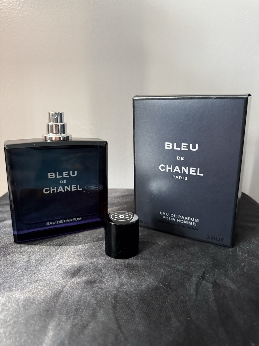 Brand new, authentic Bleu de Chanel men's fresh woody fragrance