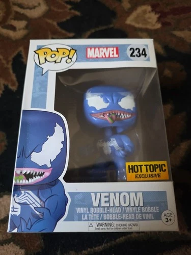 Funko Pop! Vinyl: Marvel - Venom - (Blue) - Hot Topic (Exclusive) #234