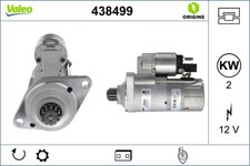 Anlasser Starter VALEO ORIGINS - NEW O.E. TECHNOLOGIE 438499 12V für VW SCIROCCO