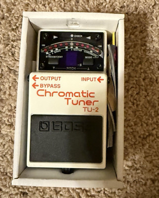 BOSS TU-2 Chromatic Tuner Pedal From Taiwan W/ Box