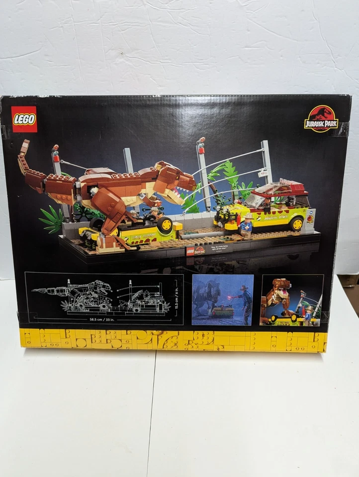 LEGO Jurassic Park 76956 T. rex Breakout NEW SEALED RETIRED - Image 2 of 2