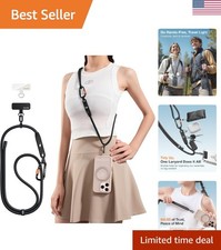 Lightweight Cellular Phone Lanyard - Theft-Proof Crossbody for Active Lifestyles