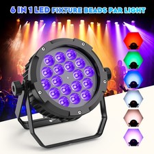 270W Waterproof RGBWA UV 18LED Par Light DMX Stage DJ Outdoor Light Beam Washer