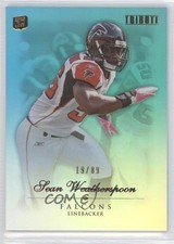 2010 Topps Tribute Blue Rainbow 19/89 Sean Weatherspoon #9 0b2