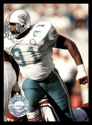 1991 Pro Set Platinum Jeff Cross #67 Miami Dolphins  Near Mint or Better