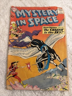 DC Comics Mystery in Space March #58 1960