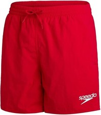 Speedo Men's Red Swim Shorts 16'' Swimming Lifeguard Baywatch Trunks BNWT VAT