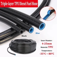Fuel Unleaded Petrol Diesel Oil Gas Line Hose Pipe Tubing Three-Layer TPU 1M