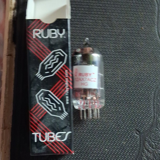 Ruby Tubes 12AX7ACZ HG Preamp Tube