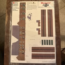 Builder Plus OOO Scale 2mm N Gauge BPN5 Corner Terrace Card Model Kit