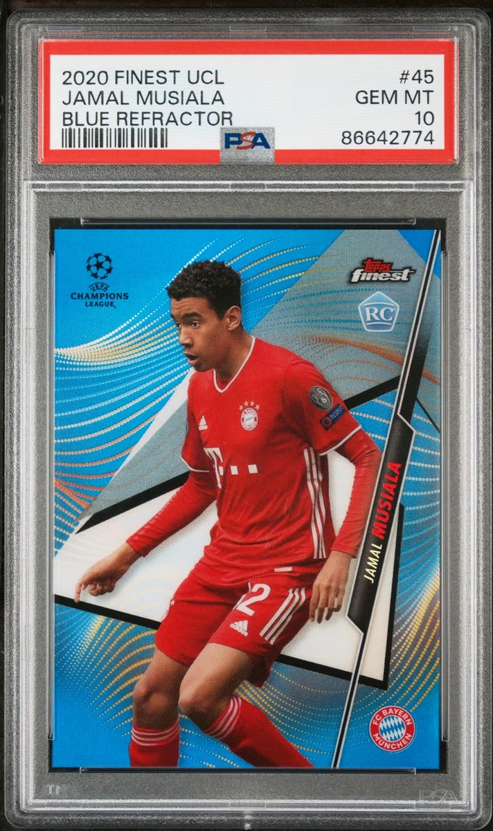 2020-21 Topps Finest UCL Jamal Musiala #45 for sale | eBay