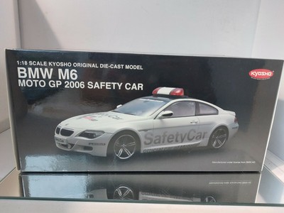 Kyosho BMW M6 Moto GP 2006 Safety Car In White On 1:18 In Box | eBay