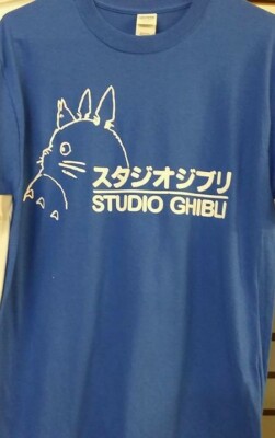 Totoro Ghibli T shirt tee Anime Japanese Naruto 