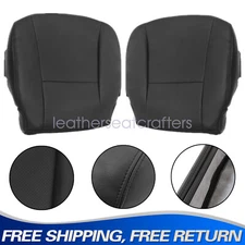 Front Bottom Replacement Seat Cover 2PCS For 2010 2011 2012 Lexus LS460 LS600h