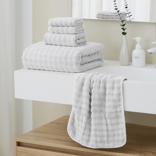Oversized Bath Towels 40x80 Inches Extra Large Bath Sheets for Adults Thick S... - Picture 5 of 7
