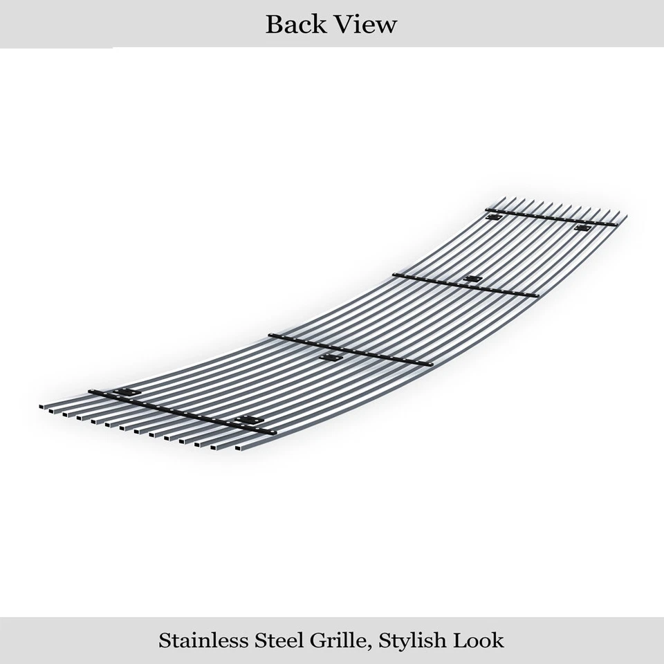 Para GMC Topkick C5500 2003-2009 Actualización Superior Acero Inoxidable Cromo Parrilla Billet Foto 3 de 4