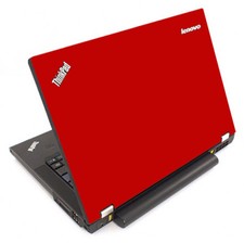 RED Vinyl Lid Skin Cover Decal fits IBM Lenovo ThinkPad T440P Laptop