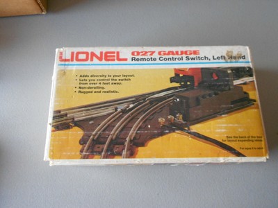 lionel 027 remote switches