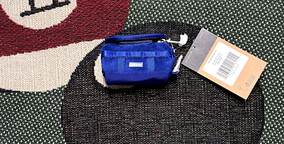 Supreme The North Face Suede Base Camp Duffle Keychain Blue Supreme The North Face Suede Base Camp Duffle Keychain Blue