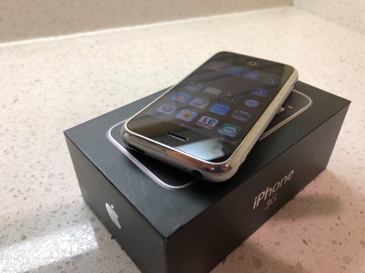 iPhone 2G 8GB iOS1.0 IMEI一致箱入りフルセット Apple iPhone 2G 1st Generation 8GB Original Box with Matching IMEI