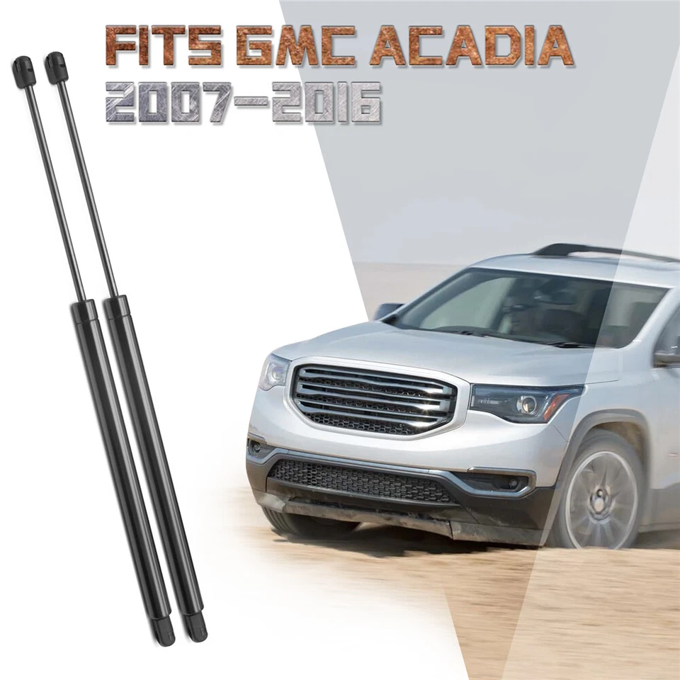 2 Rear Tailgate Lift Supports Gas Struts For GMC Acadia Saturn Outlook 2007-2013 Foto 2 de 4