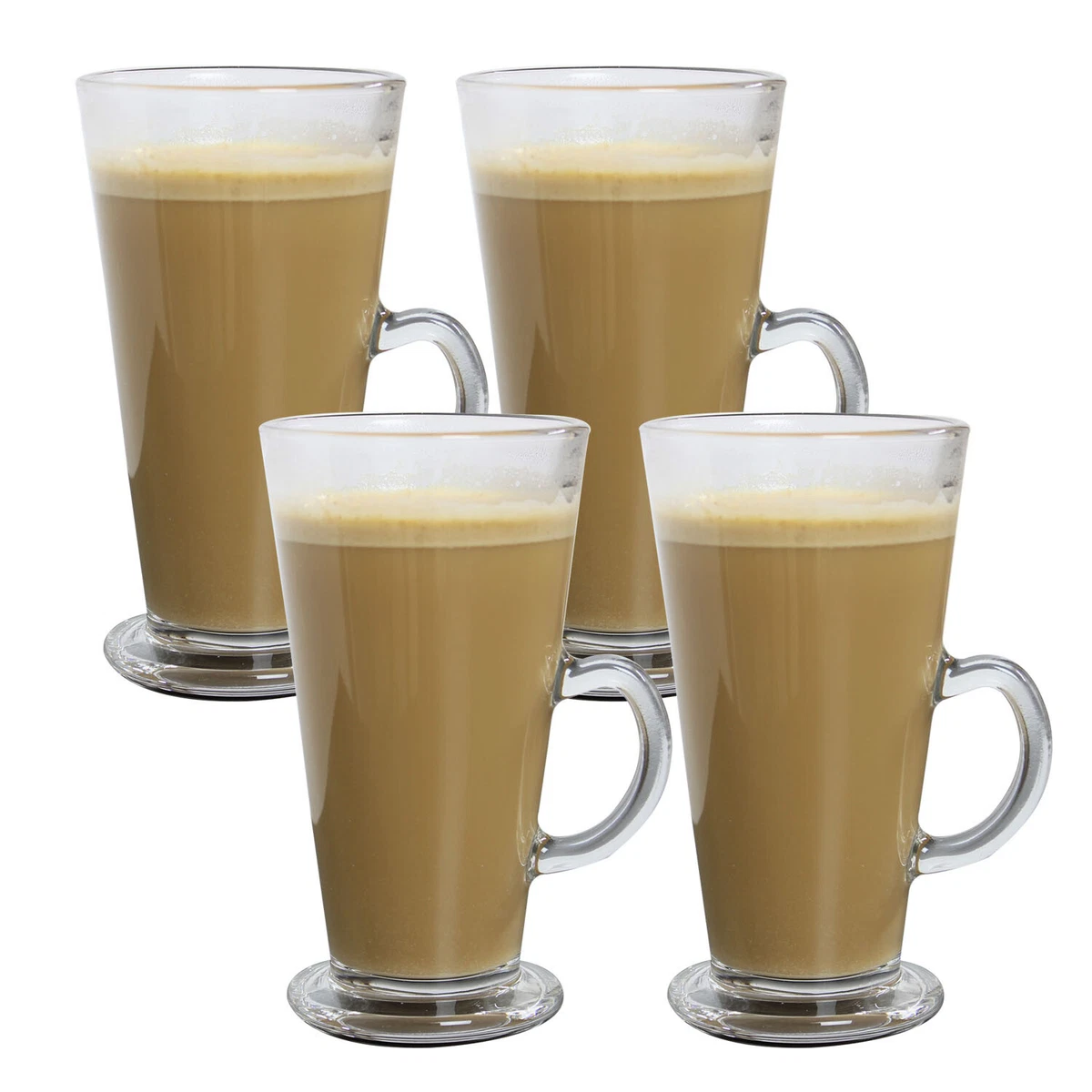 15oz/450ml Glass Coffee Mugs Clear Coffee Cups with Handles perfect for  Latte, Cappuccino, Espresso …See more 15oz/450ml Glass Coffee Mugs Clear