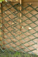 1.8m Garden Wooden Trellis Expandable Climbing Flower Plant Support Frame Large