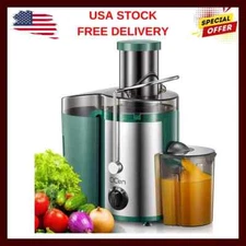 Extractor De Jugos Para Frutas Y Vegetales Acero Inoxidable Exprimidor De jugo