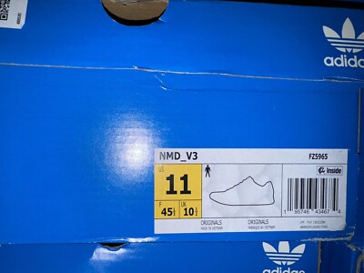 Adidas Originals NMD V3 Black White FZ5965 Men 11 | eBay