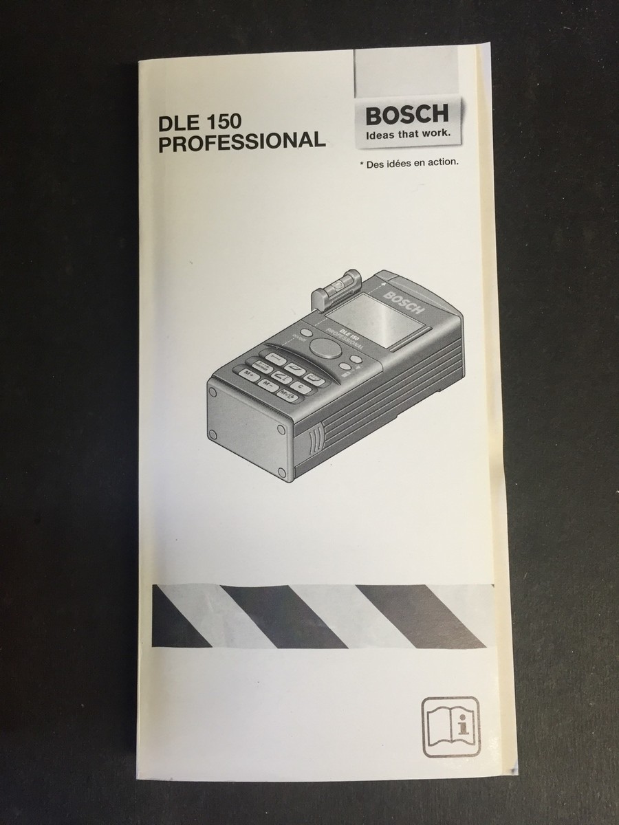 Bosch DLE 150 Laser Measure | eBay
