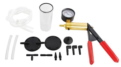 Kit Spurgo Freni, 17Pcs Tester per Pompe a Vuoto per Autoveicoli, Pompa Manuale - Foto 5 di 8