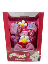 Squishmallows Plush Bouquet With Removable Mini Plush