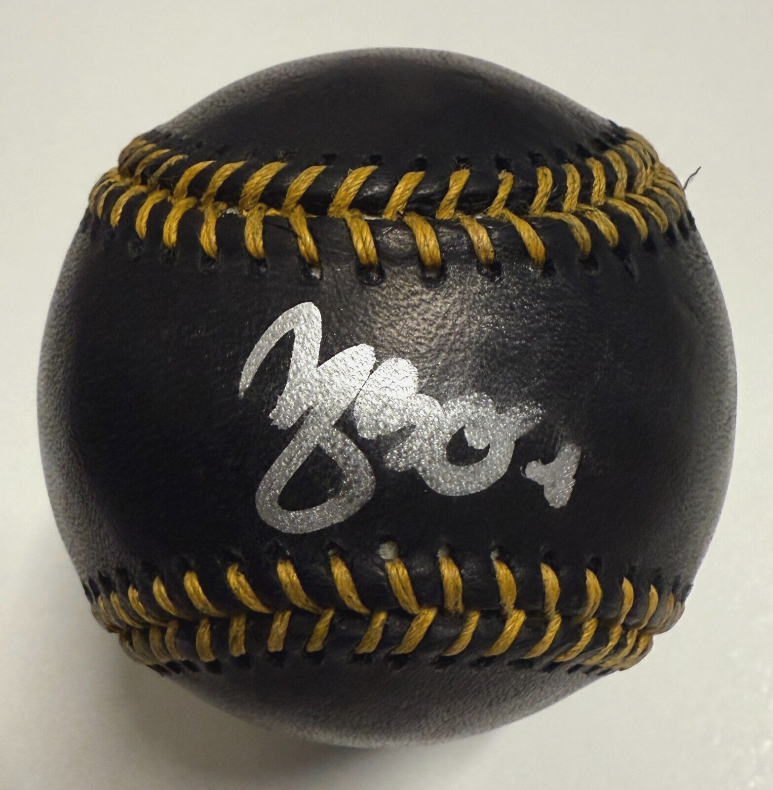 Yadier Molina Autographed Signed St. Louis Cardinals Cardinals Black Leather MLB Baseball Beckett Witnessed 