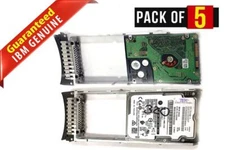 Lot of 5 98Y6320 NEW IBM 300GB SAS 6G 15K SFF SED HDD Hard Disk Drive FOR DS8000