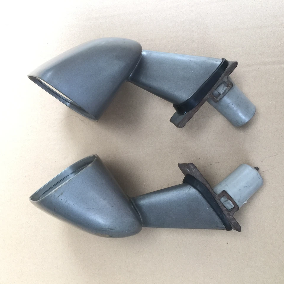 Conjunto de espejos retrovisores exteriores diestros diestros Toyota Corona RT130 132 TT132 133 genuino usado Foto 4 de 4