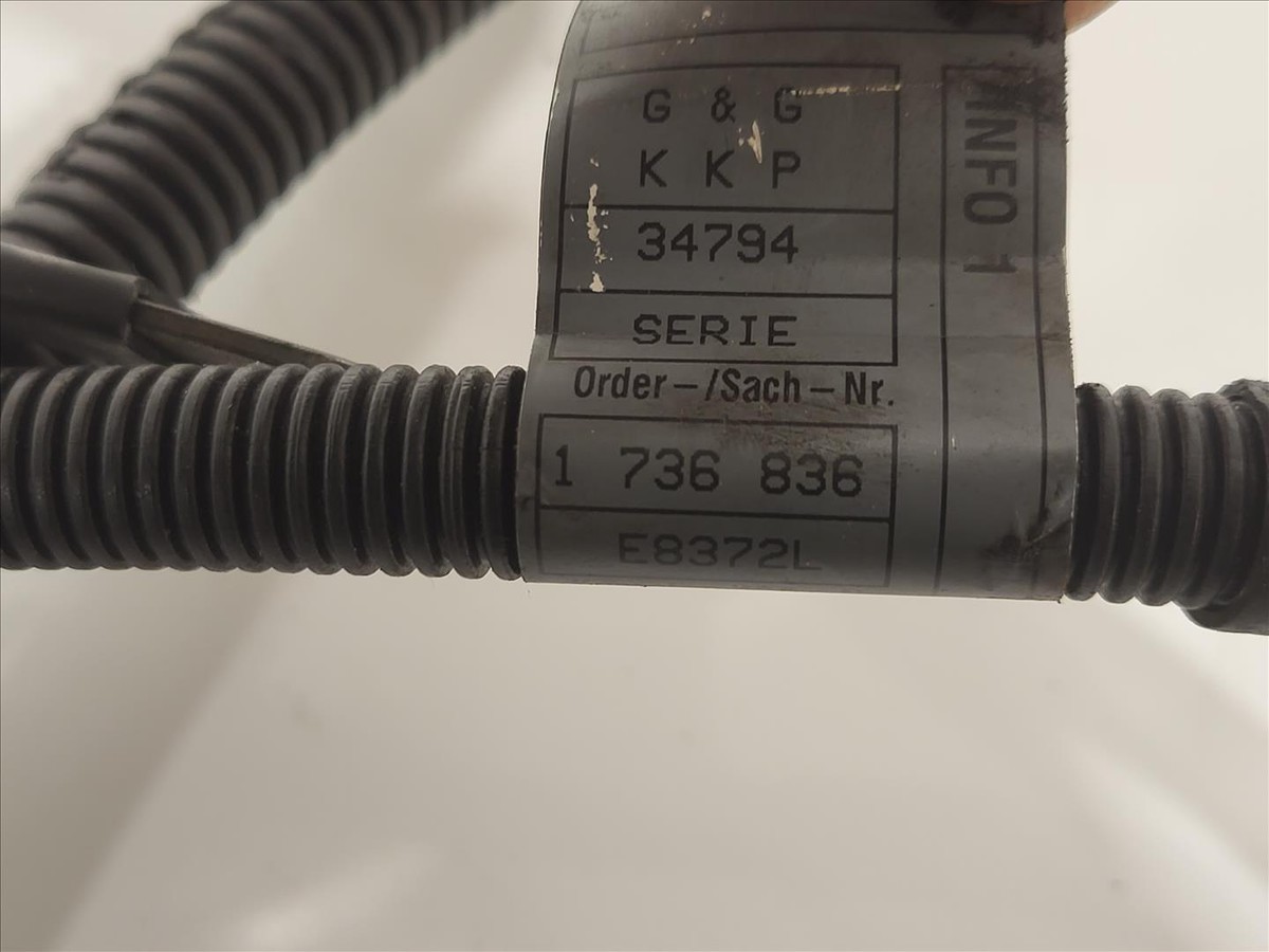 BMW E39 540I , Kabel Generator-Stützpunkt B+, 12421736836, 1736837 