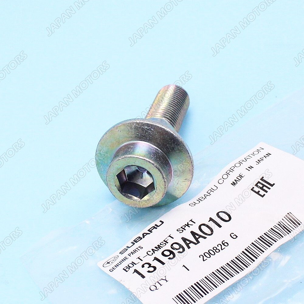 Genuine OEM Subaru FORESTER / IMPREZA Camshaft Sprocket Bolt NON-AVCS 13199AA010 - Foto 5