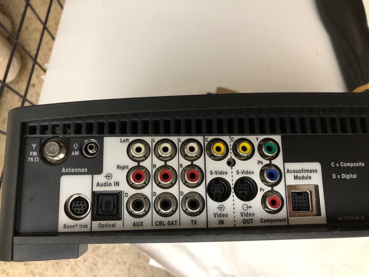 Bose AV321 AV3-2-1 Series II Media Center, Remote,NO cables | eBay