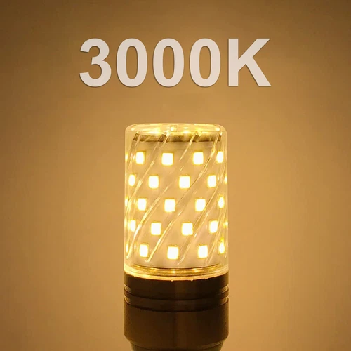 LED Corn Bulb E27 E14 B22 E12 B15 E17 12/16W 2835 60/80SMD Globe Lamp Spot Light - Picture 10 of 63