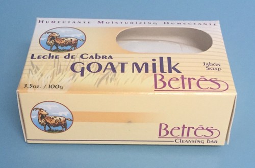 Sapone barretta detergente latte di capra Betres, 3,5 oz - Foto 2 di 10
