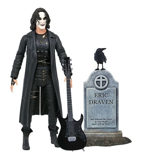 Il Corbeau The Crow Brandon Lee Eric Draven Diamond Sel Toys Deluxe Figurine - Photo 1/1
