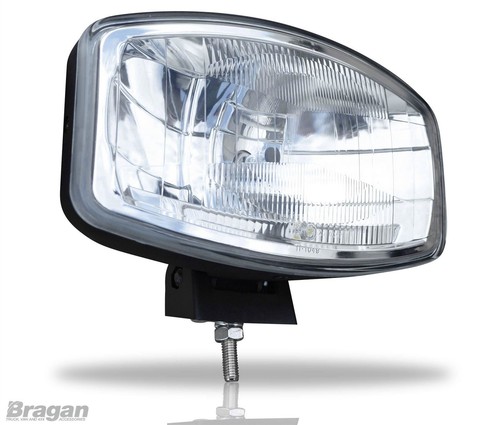 Barra de parrilla + puntos para camión DAF LF Euro 6 18T 2014 + lámparas de acero inoxidable cromado - Imagen 10 de 12