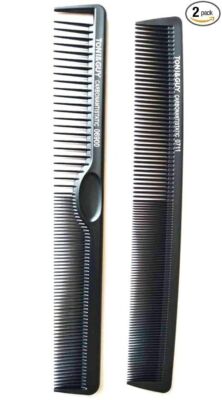 Toni&Guy Professional Anti-Static Carbon Comb (Black) (Pack of 2)