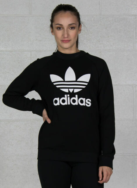 felpa adidas trefoil donna