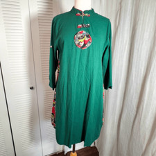 Menina | Women’s | Dresses | M | Rustic Boutique Mini Hunter Green Boho Chic Lon