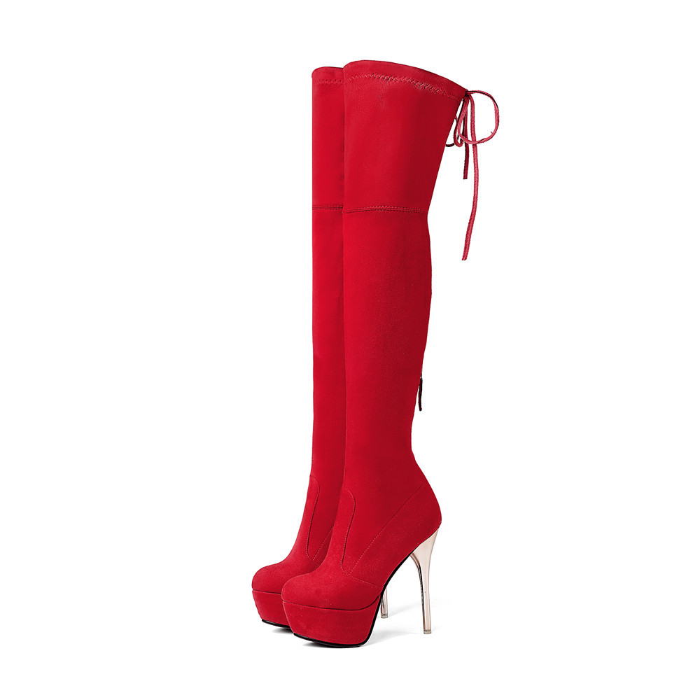 14CM High Heels Damen Overkneestiefle Platform Stilettos Stiefel Nachtclub Stiefel Stilettos Gr34-43 3a27fc 14CM High Heels Damen Overkneestiefle Platform Stilettos Stiefel Nachtclub Stiefel Stilettos Gr34-43 3a27fc
