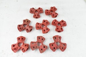 Lot Of 8 Pneumatic Quick Disconnect Lockout